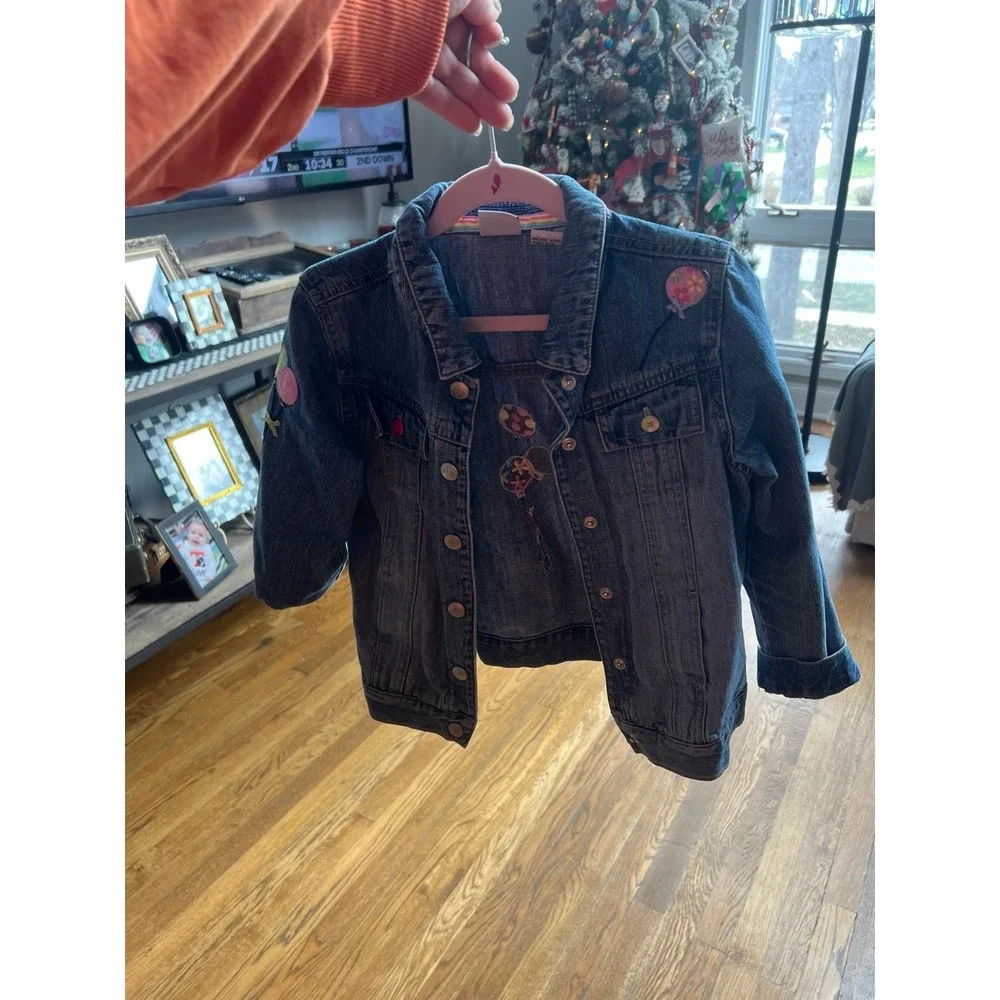 Talbots Jean Jacket ballon soft‎ size 6